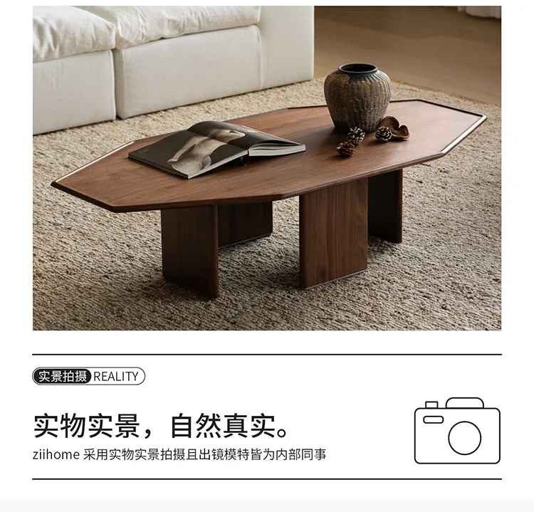 

JYGSolid wood sofa coffee table living room home 2024 new modern simple tea table