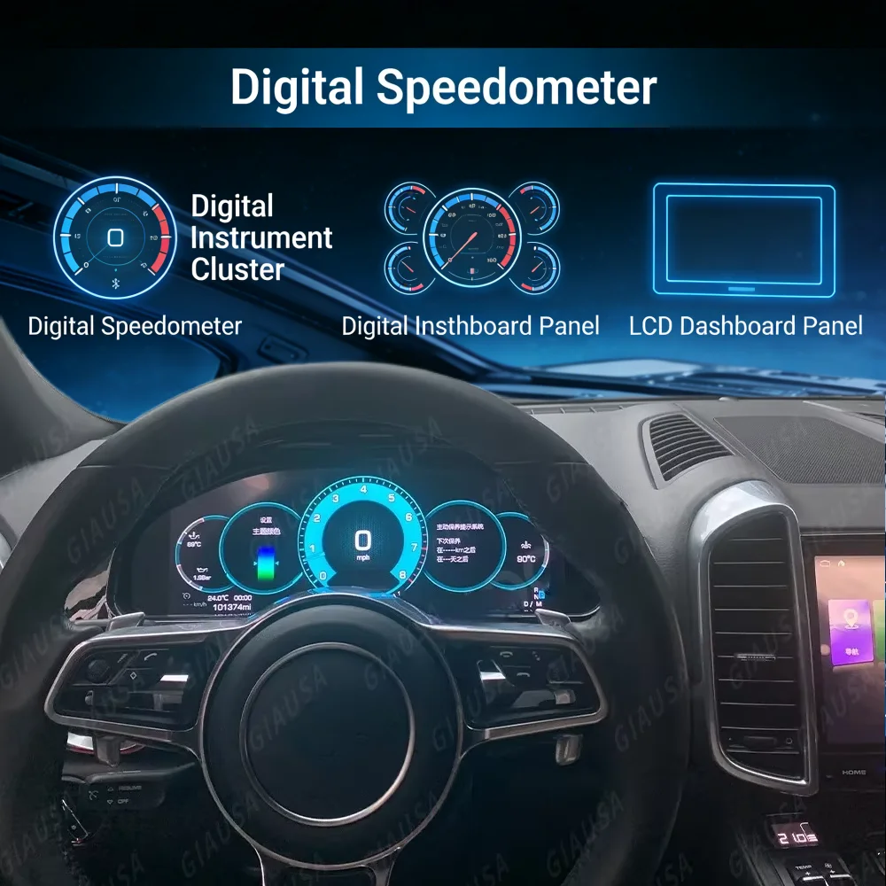 

Система Linux для Porsche Cayenne 2011 2012 2013 2014 2015-2017 цифровой кластер ЖК-дисплей приборной панели плеер кабины виртуальный прибор