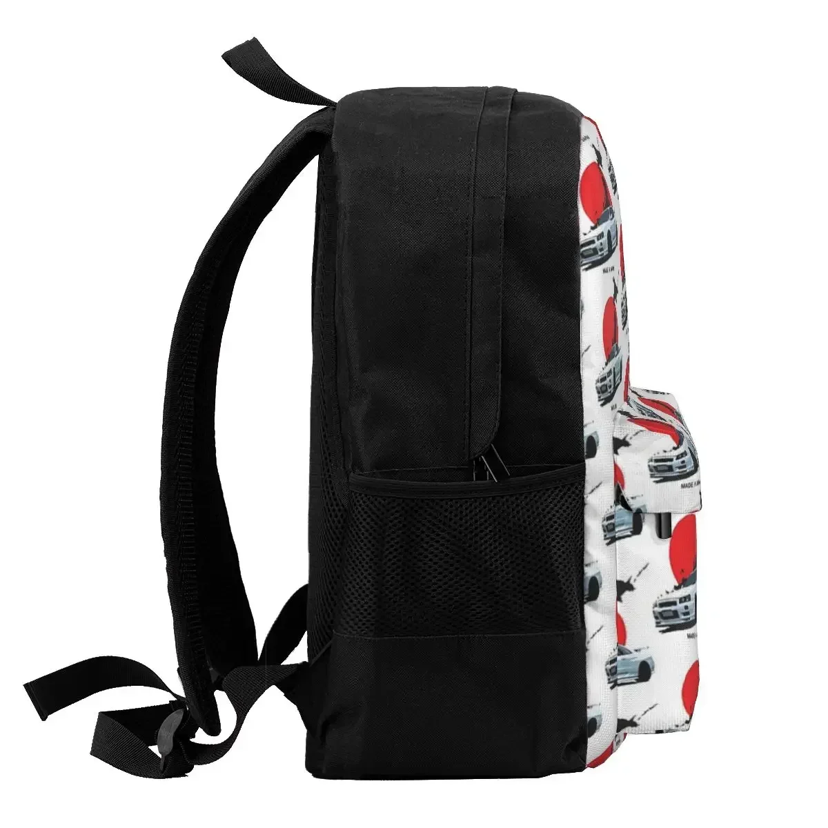 Skyline R34 GTR Japan Backpacks Boys Girls Bookbag Students School Bags Cartoon Kids Travel Rucksack Shoulder Bag Large Capacity