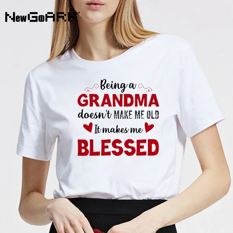 LE Grandmas Love Graphic T-shirt Clothes Lady Fashion Print Summer Vintage Harajuku Cute 90s Women graphic t shirts