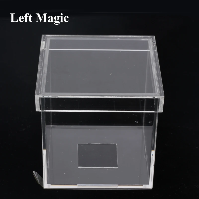 صندوق النقش الخدع السحرية ضوء صندوق شفاف ثقيل ماجيا ساحر محترف عن قرب الوهم الدعائم للتحايل Mentalism متعة