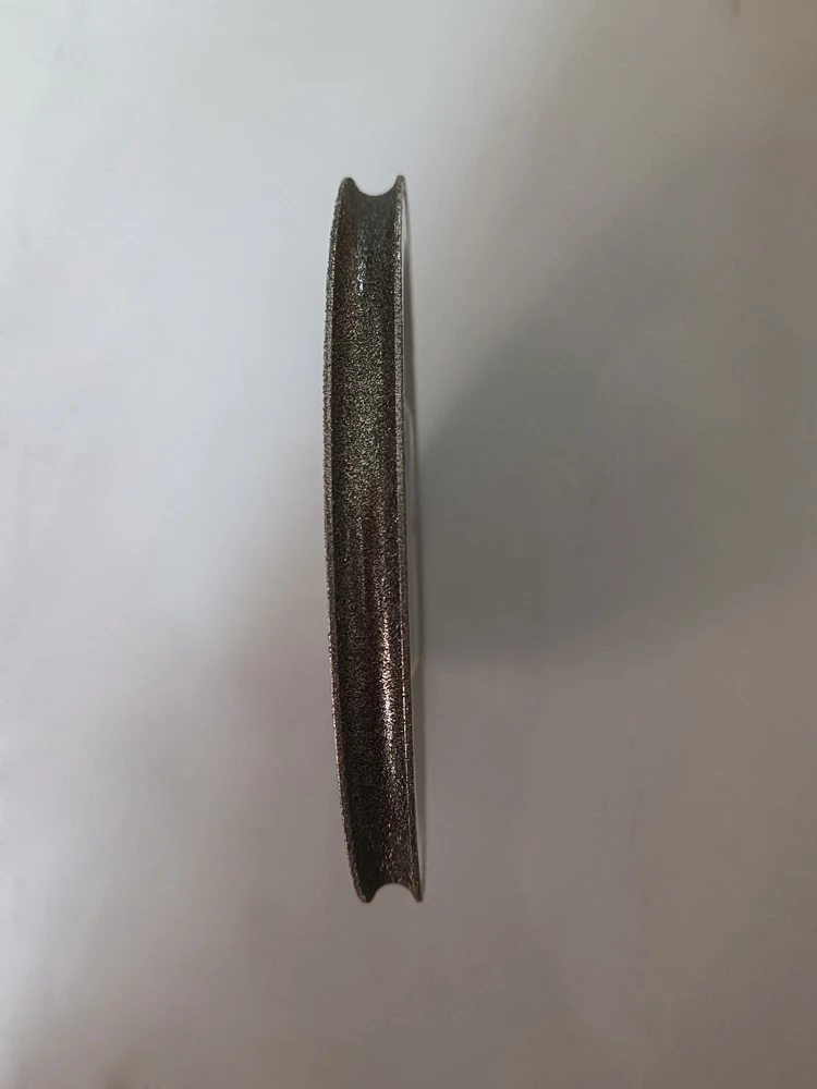 ダイヤモンド砥石 6インチ 150mm 16mm穴 ビーズ作成用 ダイヤモンド成形ディスク 丸型バケットライスフラットビーズ