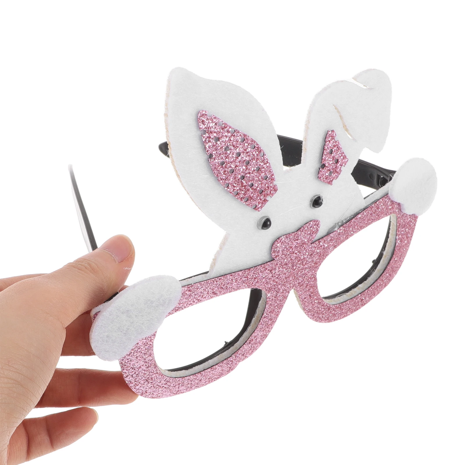 

Easter Bunny Glasses Rabbit Costume Accessories Lightweight Comfortable Plastic Dress Up Props Kids Adults Party Photoshoot