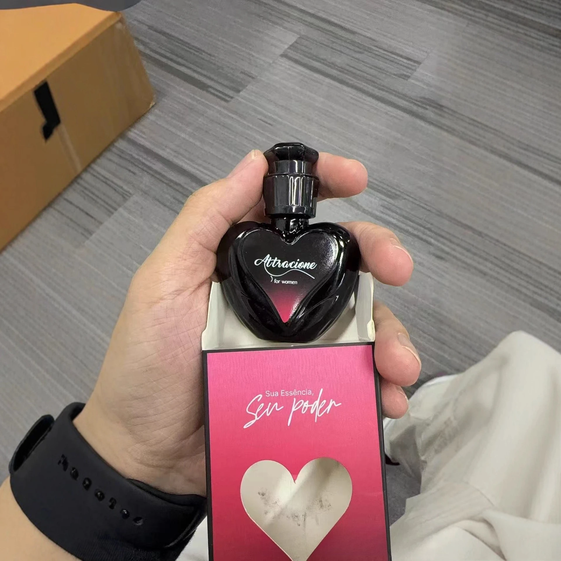 Eau de Parfum 15 ml, accord floral et musc séduisant, parfum unisexe longue durée, date nuit et événements spéciaux, parfum magnétique