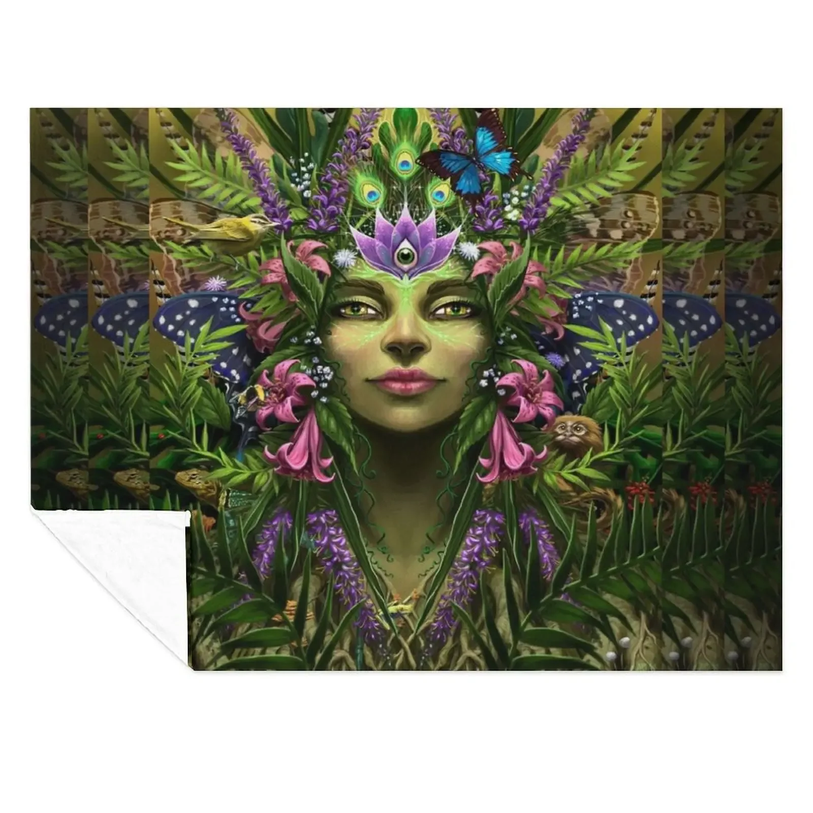 

Divine Life Throw Blanket Decorative Throw christmas gifts Hair Thermals For Travel Blankets