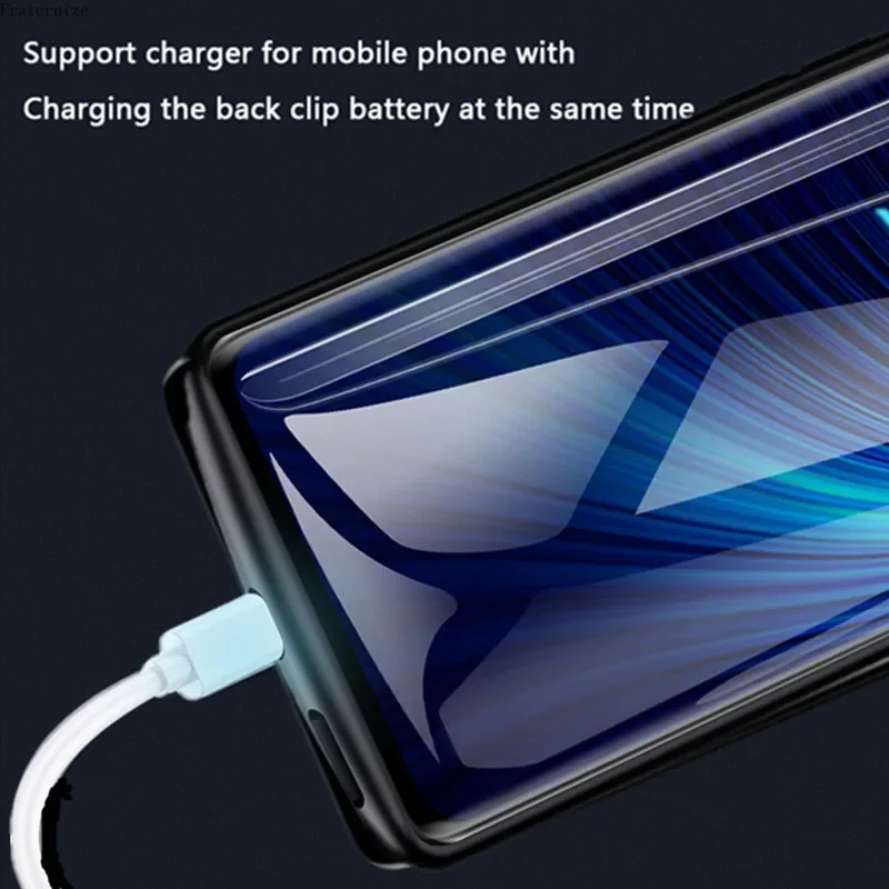 For Xiaomi 12 External Battery Charger Case For Xiaomi 12X Power Bank Smart charging case For Xiaomi 12 Pro Portable Power Bank