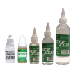 10/30/80/200ml Soldering Flux Liquid Solders Water For Stainless Steel galvanized Sheet/Copper/Iron/18650 Battery Welding