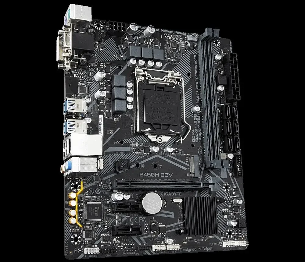 B460M D2V Motherboard Support I5 9400F/10400F manufacturer