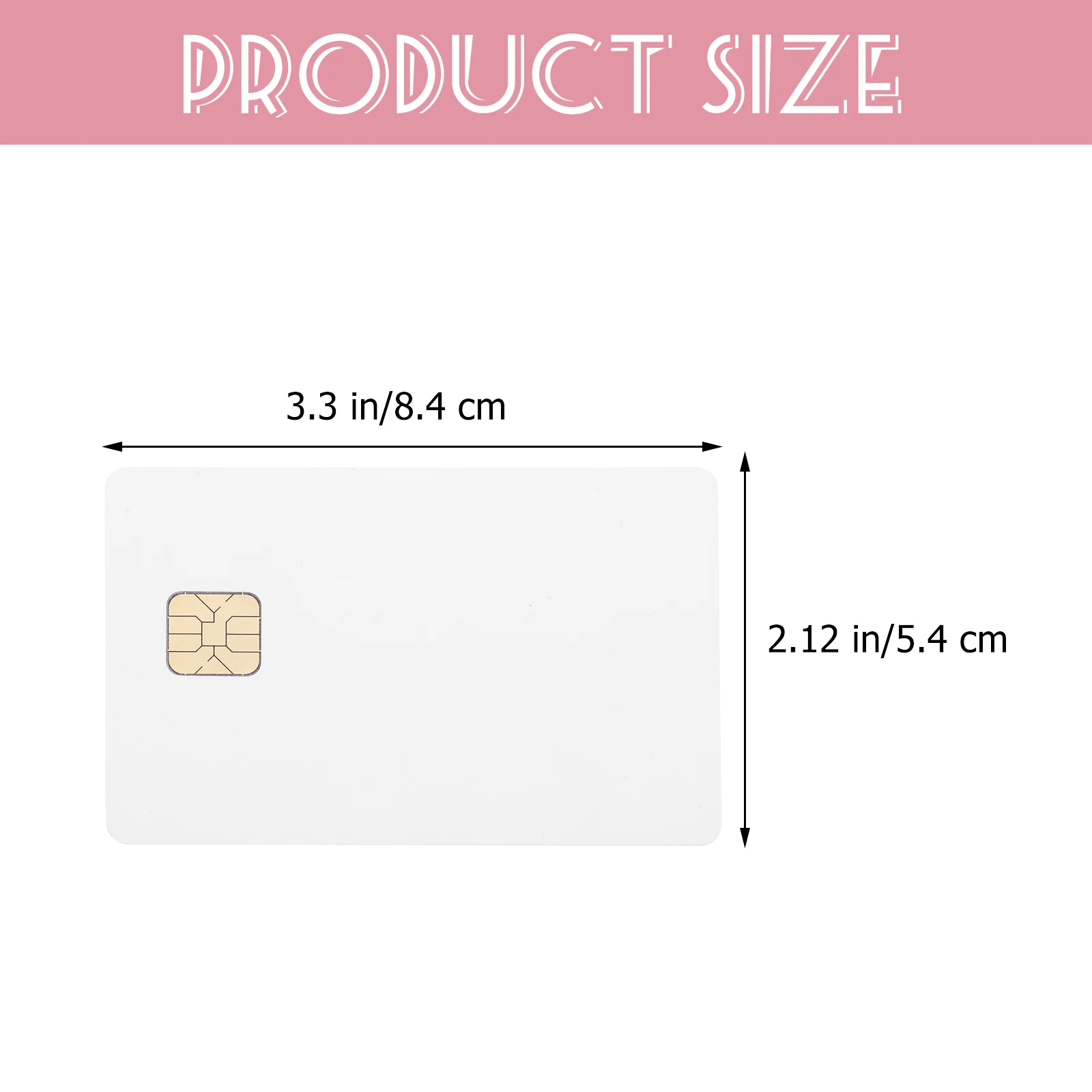 

12pcs White Ic Cards With Chip Smart Access Control Cards Blank Pvc Card Security Alarm Instrument Door System