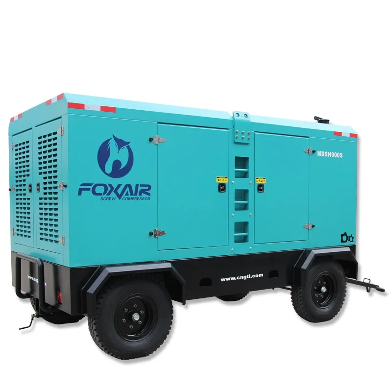 Gtl 900cfm 16bar 25m3 Driling Mining Portable Screw Mobile Diesel Air Compressor