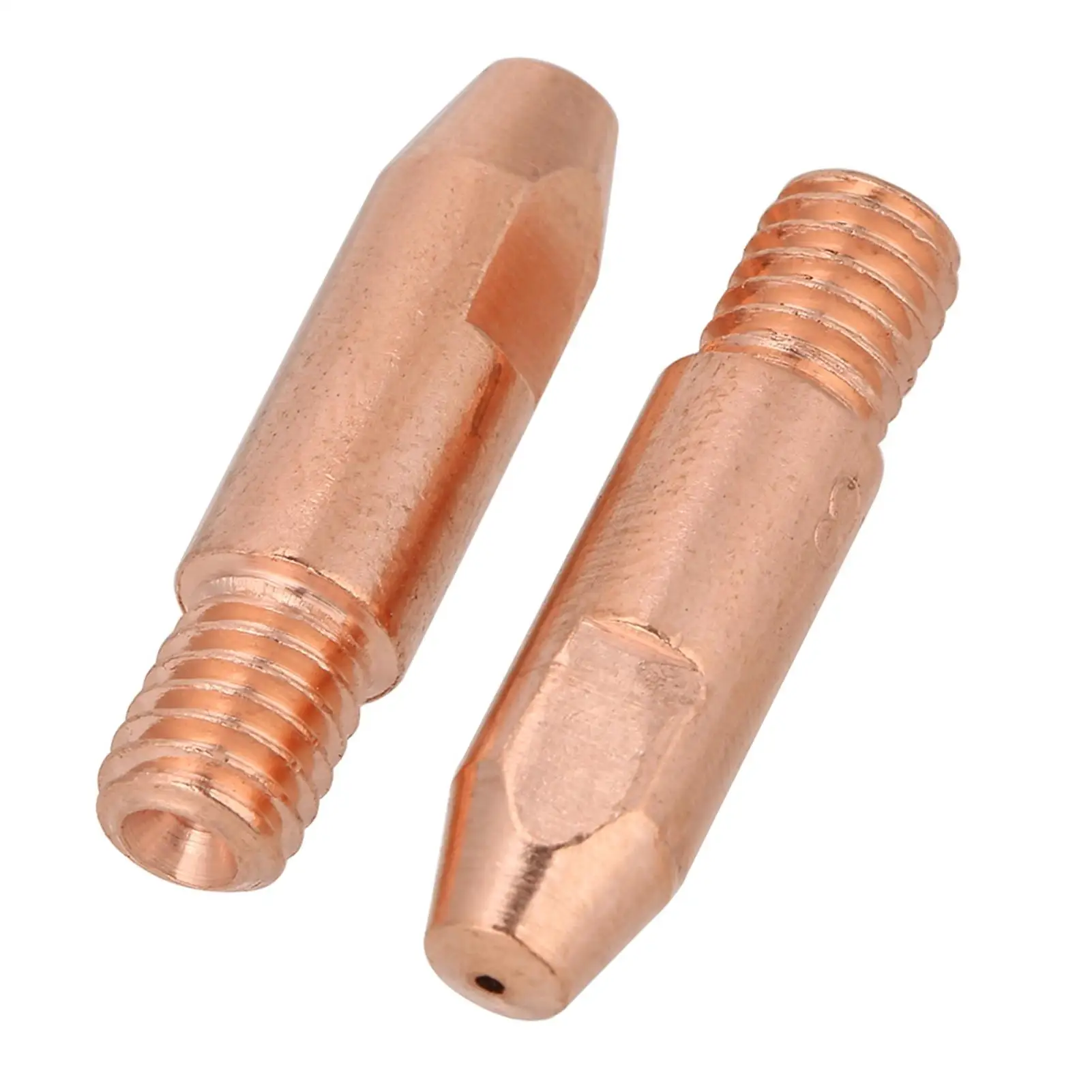 Buse à gaz Binzel M6 avec embouts de contact en cuivre, torche de soudage, MIG, MAG, 24kd, 0.8mm, 1.0mm, 1.2mm, 20 pièces