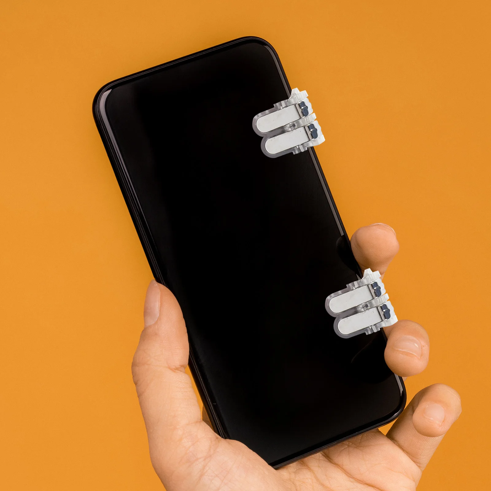 Controller di gioco mobile da 1 paio Trigger in gomma ABS leggero per giochi di tiro Trigger del telefono Gioco di controller di gioco mobile