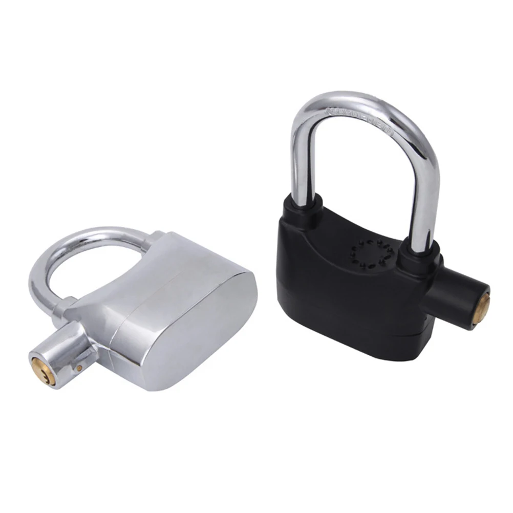 

Motorcycle Lock Anti Rust Metal Padlock Zinc Alloy Mini Heavy Bike Scooter Electric Brake Disc Tamper Resistant