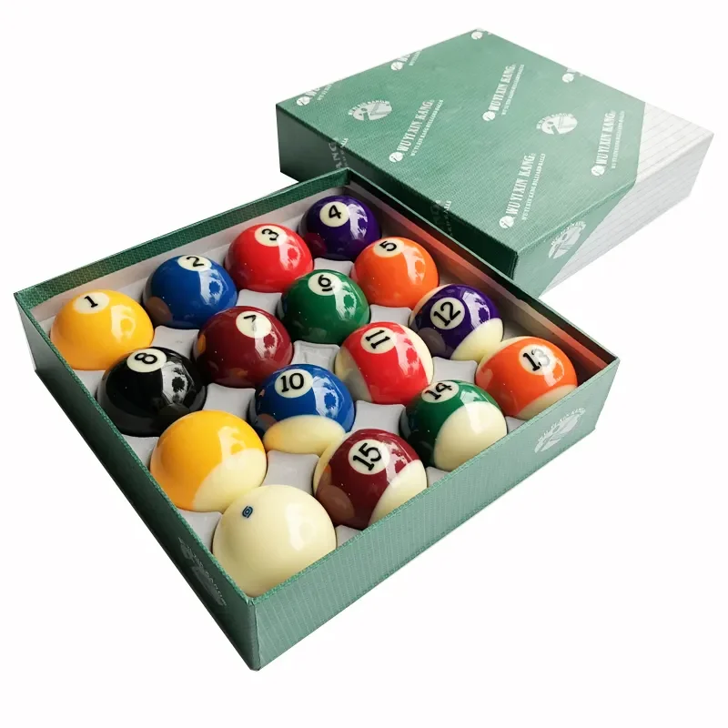 

Высококачественные бильярдные шары класса 4А, 2-1/4 дюйма, зеленый бильярдный стол, игра в спортзал