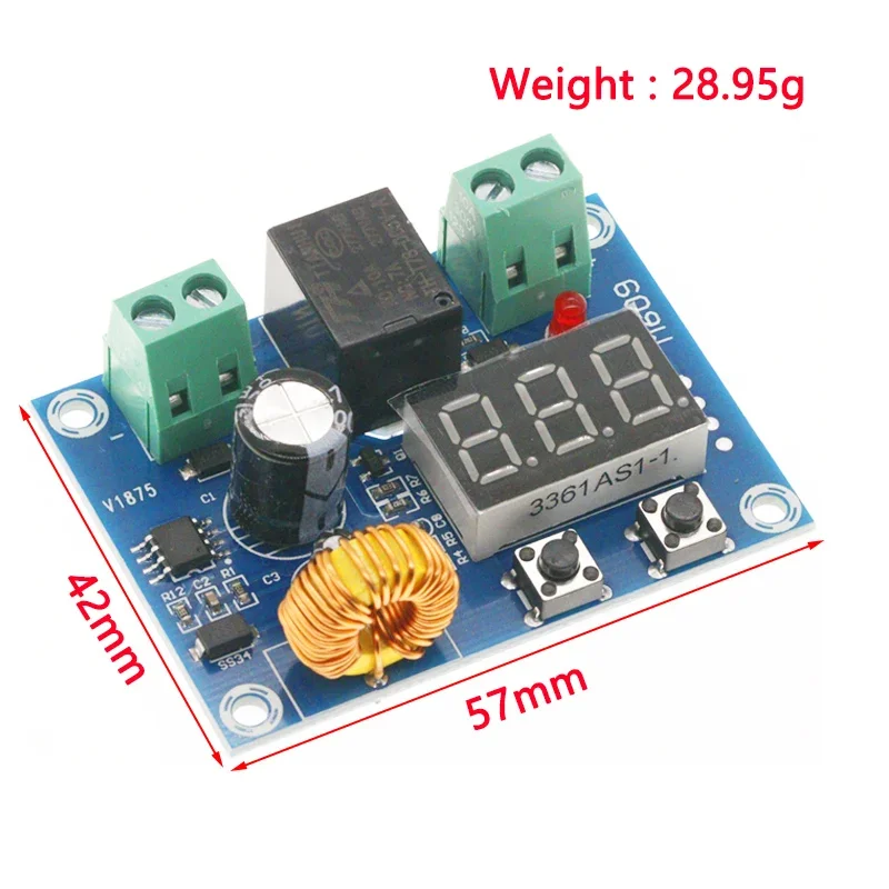 XH-M609 12-36V Battery Low Voltage Disconnect Protection Module DC Output