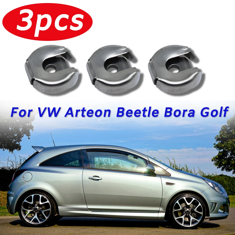 

3pcs for VW Arteon Beetle Bora Golf Bowden Gear Selector Wiring Cable Connector Shift Linkage Lock Washer Retaining Steel Clips