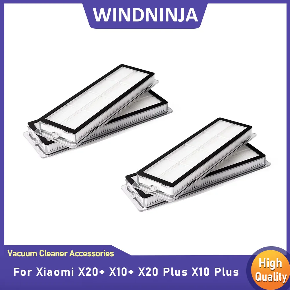 

Washable Filter Replacement Part For Xiaomi X20+ X10+ X20 Plus X10 Plus Robot Vacuum Dust Box Accessories
