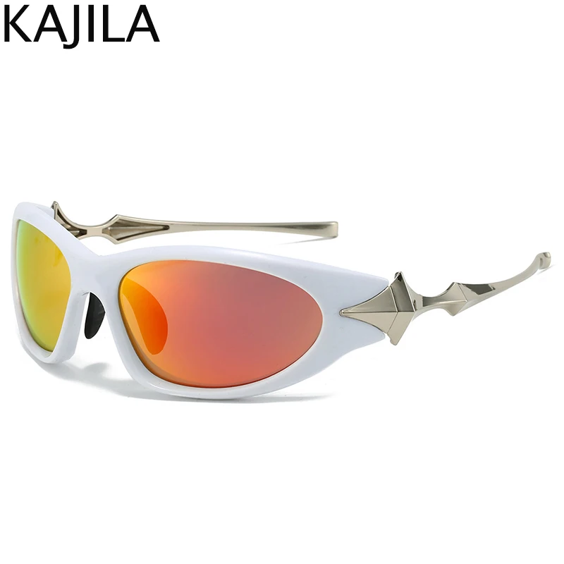 kajila Steampunk Cat Eye Sunglasses Black 5