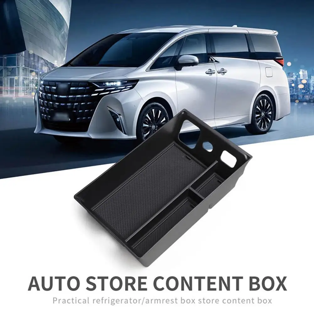  for Toyota Alphard 40 Series 2023 2024 Dedicated Console Tray Console Tray Console Box Inner Tray Center Console Accessory Y6V2