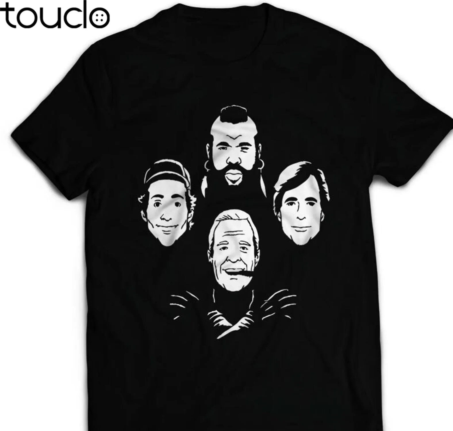 Camiseta divertida de la serie A Team, gran regalo de cumpleaños, camiseta vintage de los años 80, ropa de moda para hombre, nuevas camisetas ofensivas geniales con estampado 3D