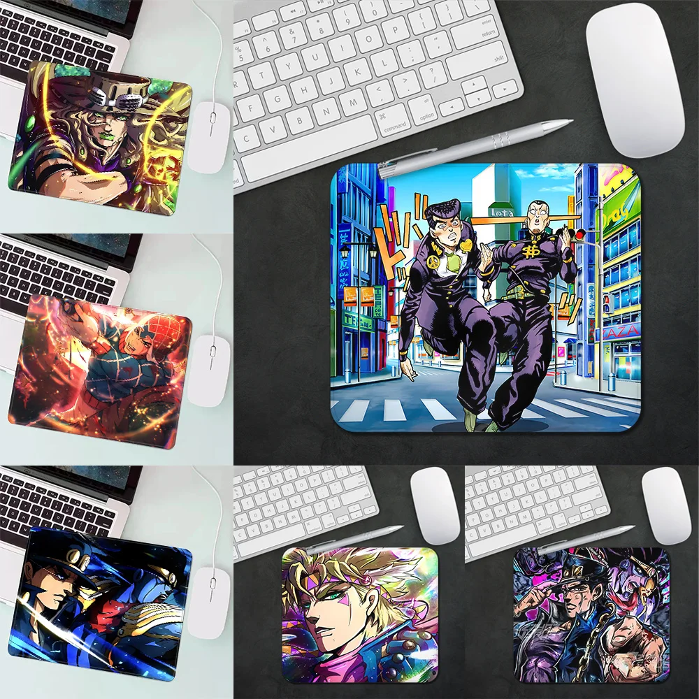 Gaming Mouse Pad XS Small Mousepad For PC Gamer Desktop Anime JoJo's Bizarre Adventure Decoration Office Mouse Mat Deskmat Rug