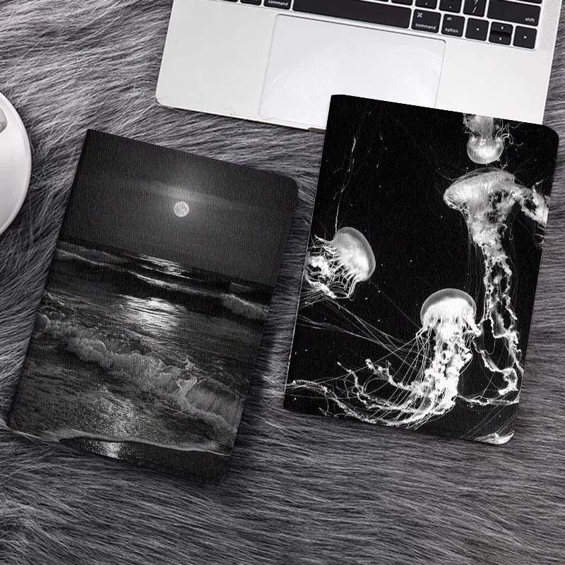 

Full Moon Sea Waves Gift Tablet Case For Samsung Tab Galaxy S6 S11 A A7 A8 A9 A11 10.1 10.4 10.5 Plus Lite
