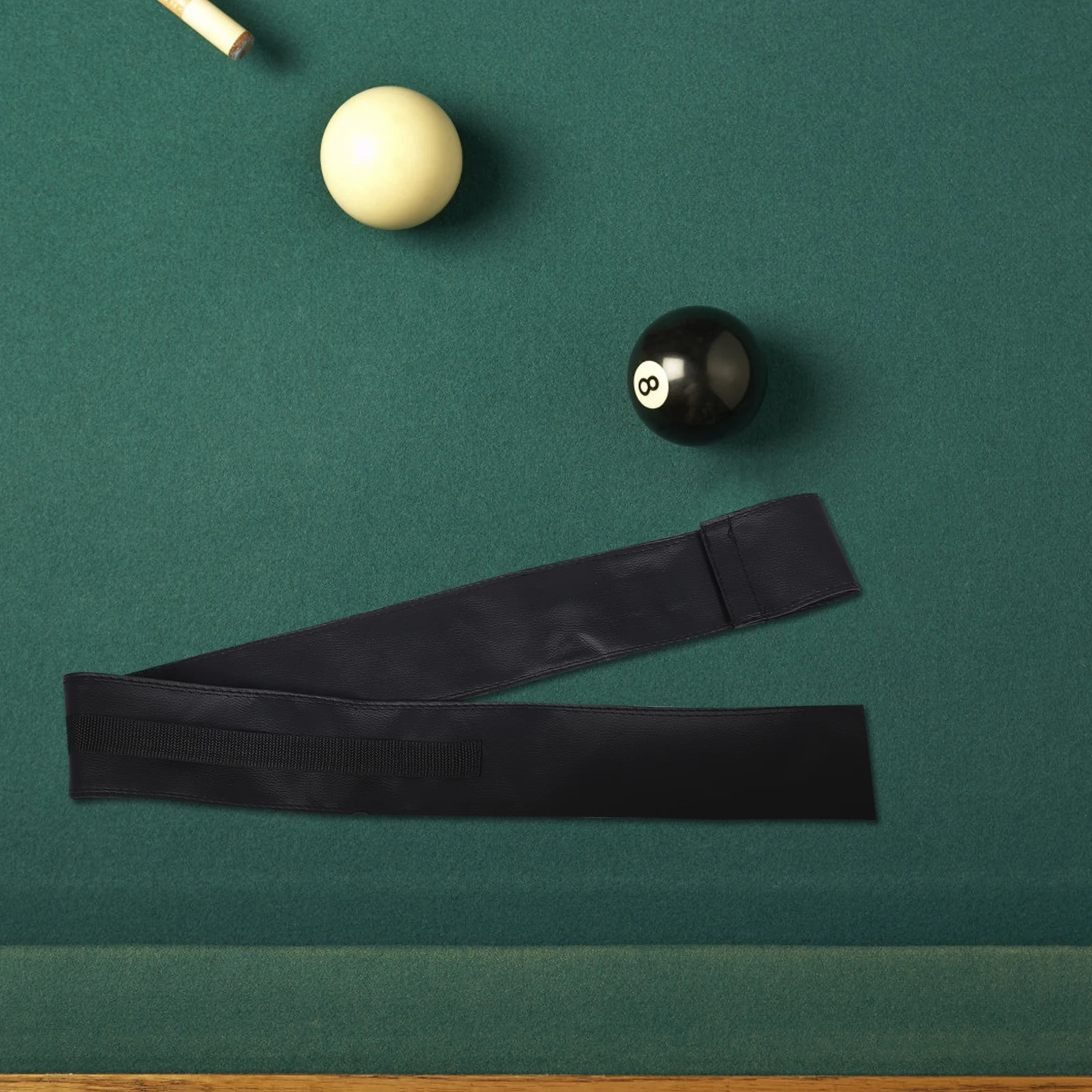 

Pool Cue Case PU Durable Fits Most Cues Vibration Reducer Adjustable Strap Sport Gift Billiard Accessory
