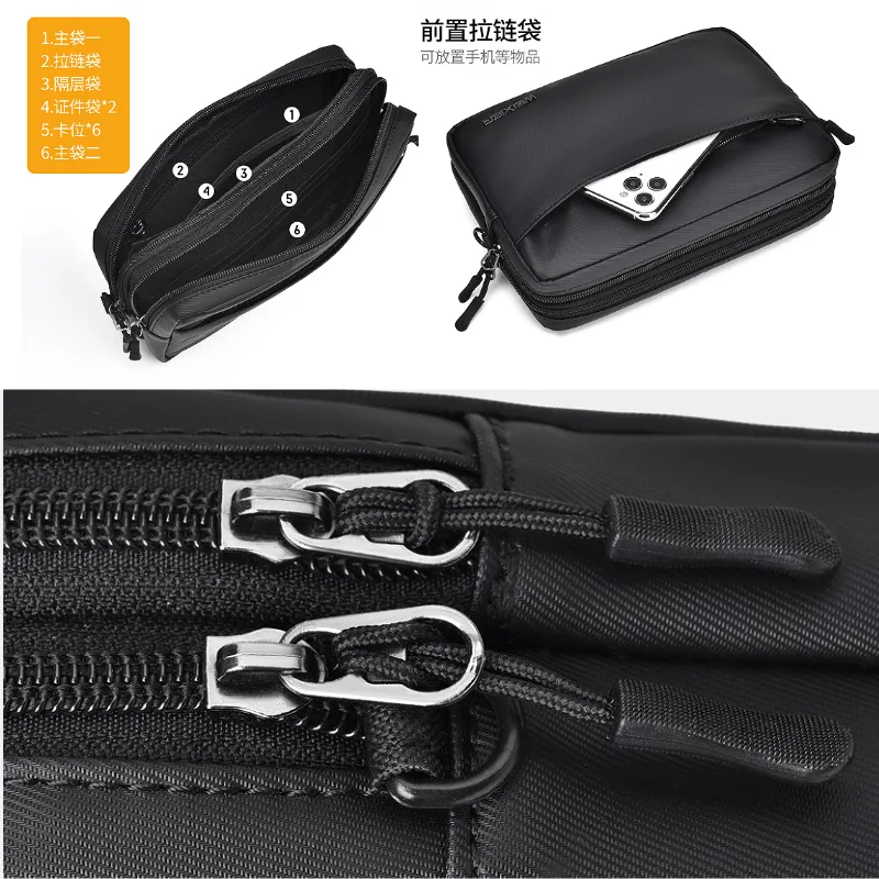 2024 New Men\'s Messenger Bag, Outdoor Waterproof Shoulder Bag for Spring and Summer, Multi-function and Durable bag for men 가방