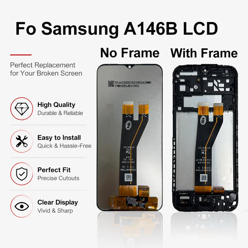 IPS For Samsung Galaxy A14 4G LCD SM-A145F Display Touch Screen Digitizer For Galaxy A14 5G A146B A146P Screen Replacement Parts image 5