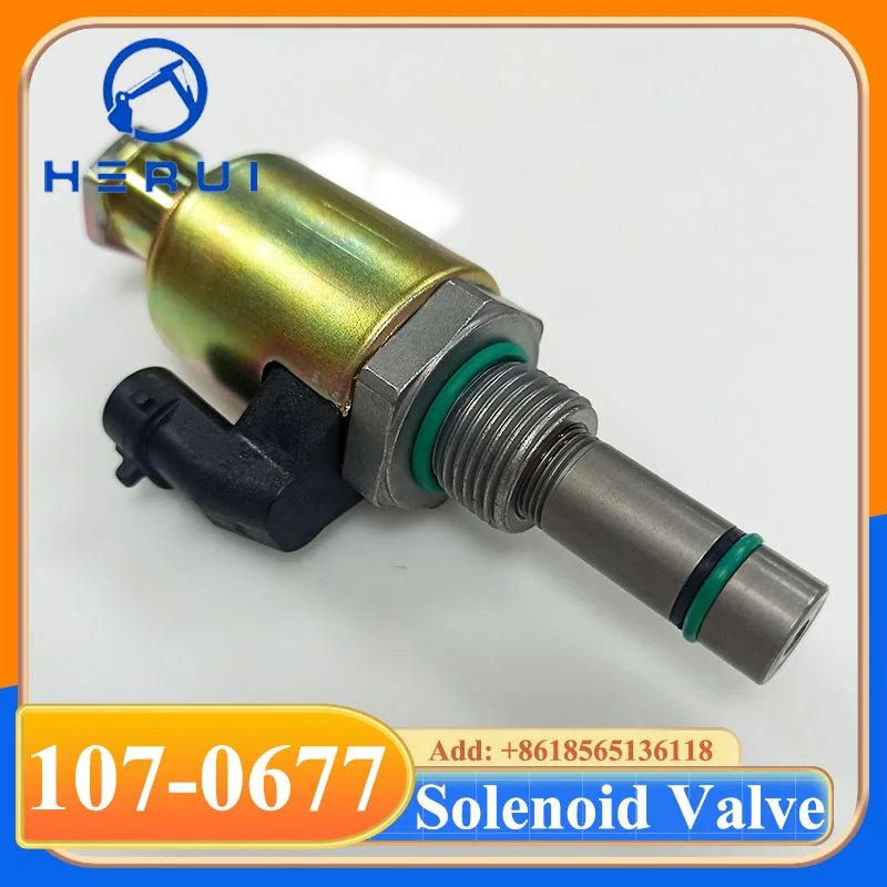 Excavator Parts Solenoid Valve 107-0677 1070677 for 834B 844 988B 988F 631D 631E 631G 633D