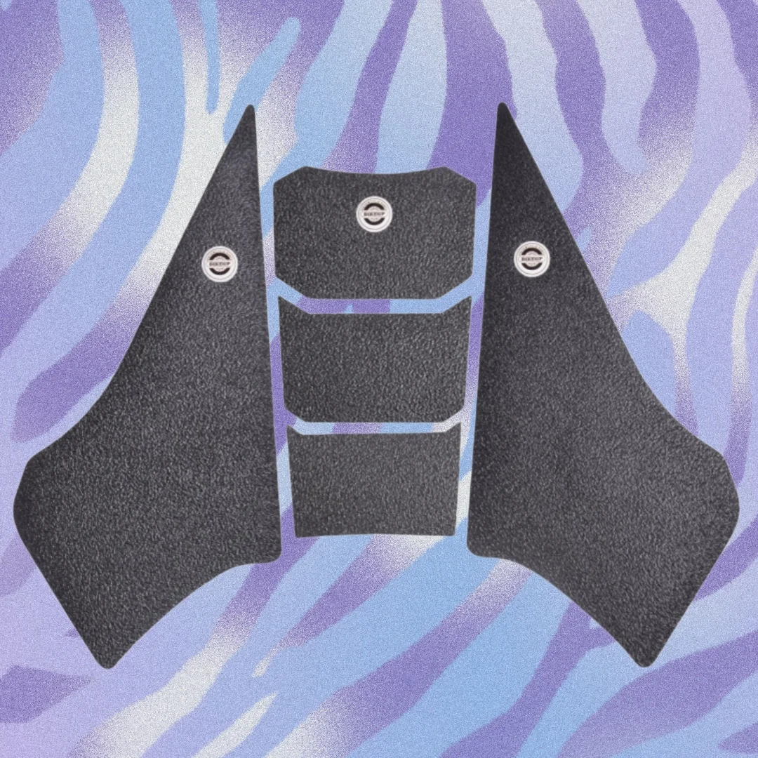 

Наклейка на топливный бак мотоцикла Benali Lion 500 2017-2025, наклейка в форме рыбьей кости, противоскользящая защита для боковины топливного бака.