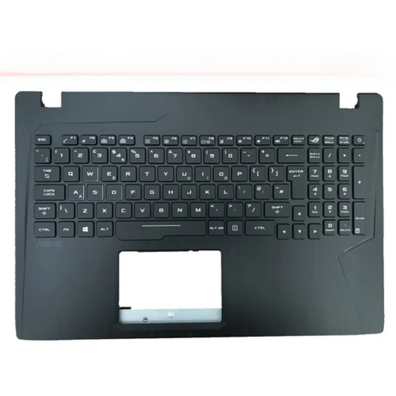 Teclado retroiluminado RGB Y + UK Palmrest de 16 pines para Asus GL553V GL553VW GL553VE GL553VD