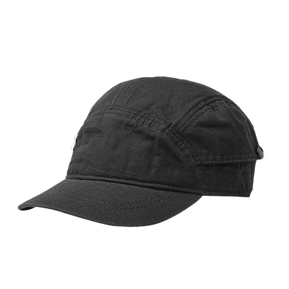 

Adjustable Breathable Short Brimmed Baseball Cap Washed Retro Workwear Peaked Cap Lightweight Polyester Men Sunshade Hat Beach