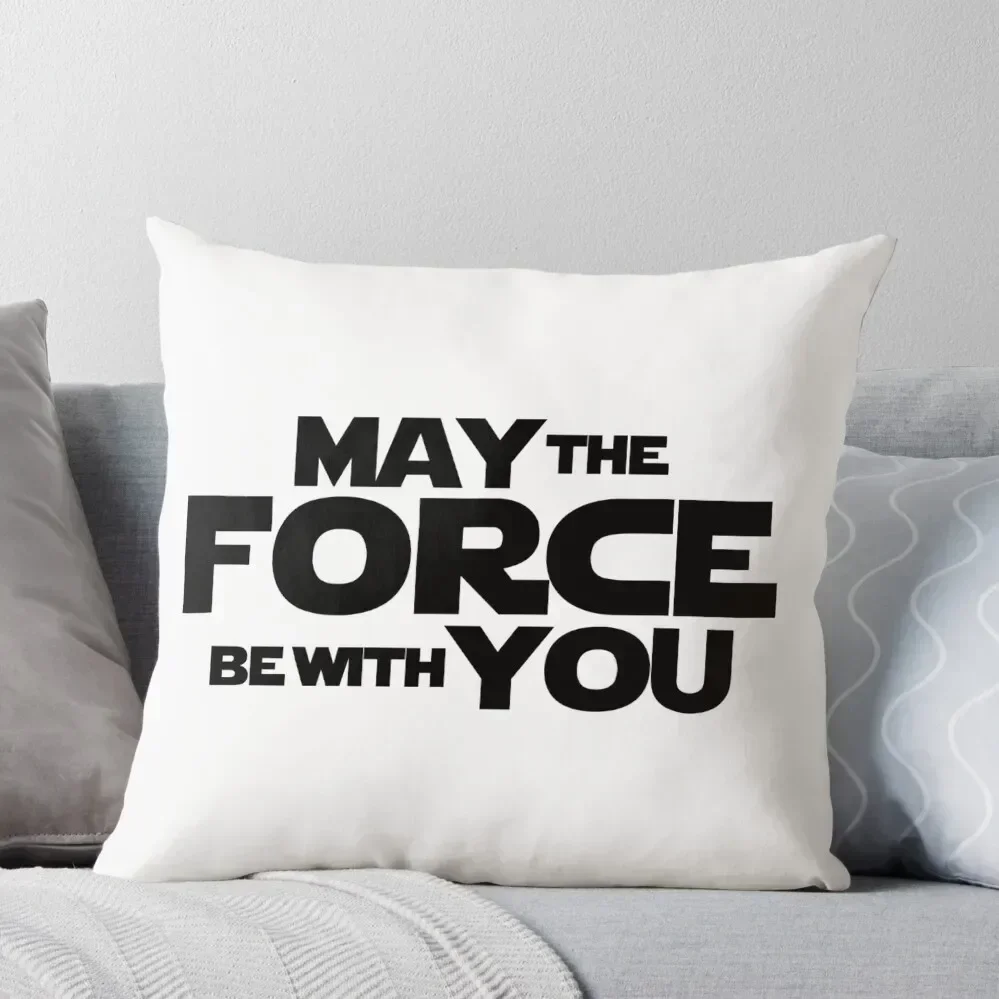 

MAY THE FORCE BE WITH YOU GRAPHICS Throw Pillow Christmas Pillow Cases Christmas Covers For Cushions Sofa Cushions Cover pillow