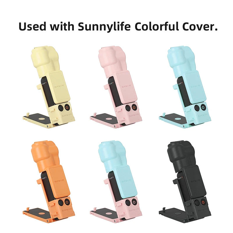 Магнитный кронштейн Sunnylife для DJI OSMO Pocket 3, быстрая установка, настольный регулируемый держатель для видеоблога, аксессуары