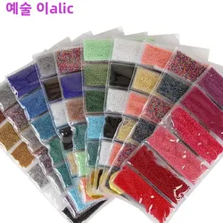 6 Colors Mini Nail Art Caviar Beads Studs for 3D Nail Tips Designs Decoration UV Gel Polish Compatible