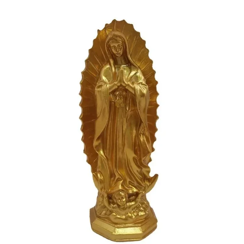 Wholesale of Mexican Virgin Mary Home Furnishings Porch Decoration Church Resin Crafts Shooting Props By Manufacturers Figurines