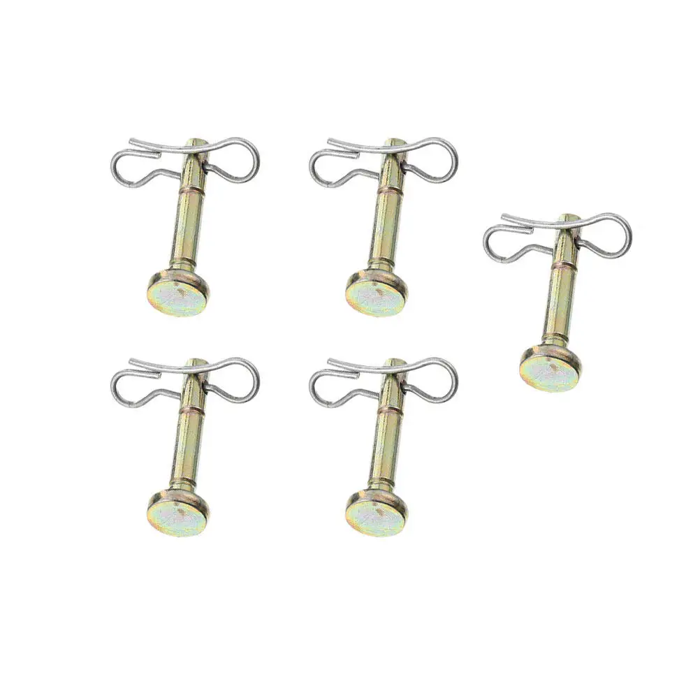 5Sets Professional Shear Pin and Cotter Pin Replacement Kit Sturdy Metal Construction Easy Installation Snow Thrower Shear and