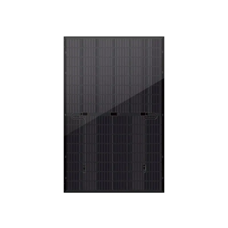 Superior Efficiency All Black 440W 450W 460W HJT Monocrystalline Solar Panels Double Glass Bifacial Half Cell PV N-Type PERC