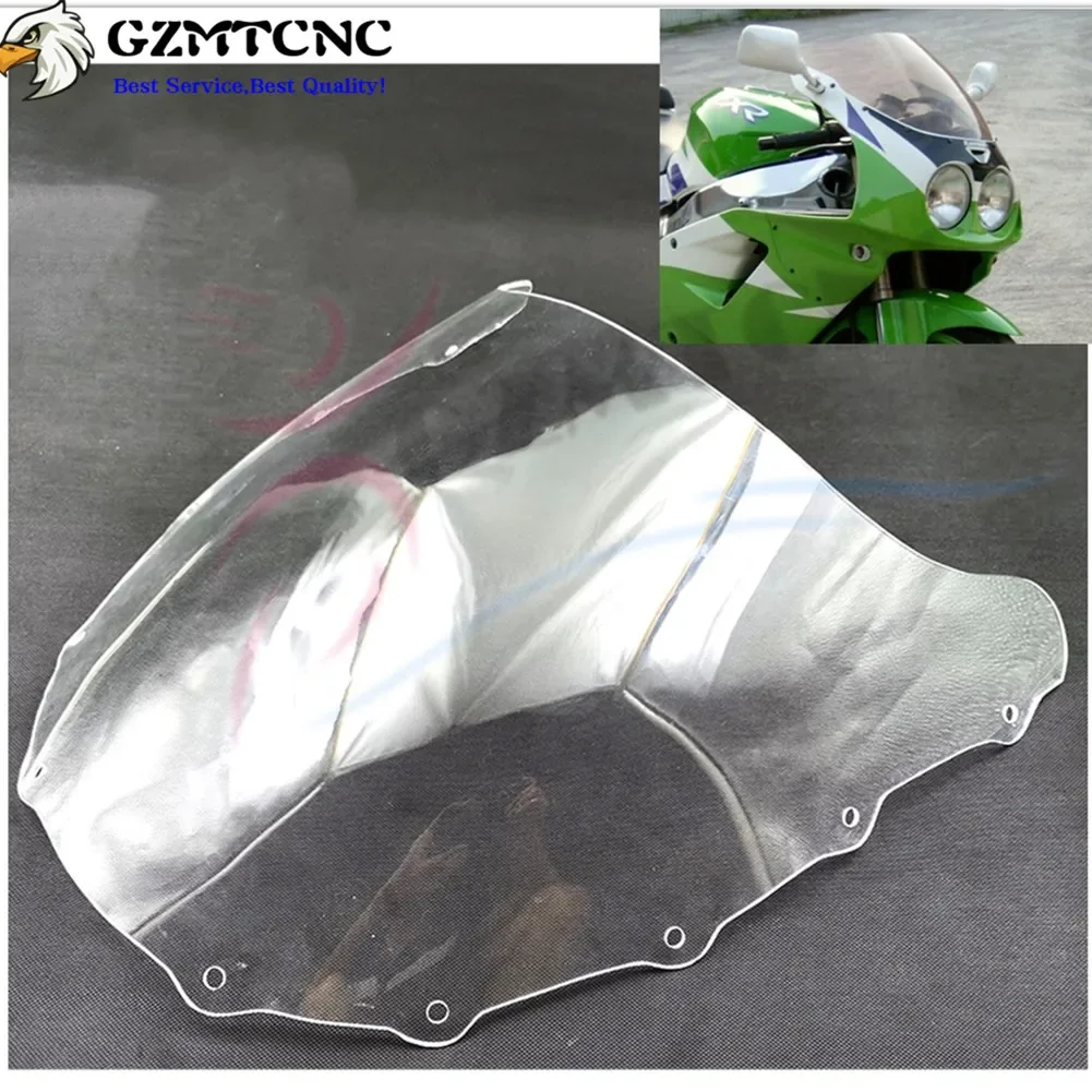 Front Motorcycle ZXR750 93-95 Windshield Windscreen Visor Viser Deflector for Kawasaki ZXR 750 L1 L2 L3 1993 - 1995 Wind Shield