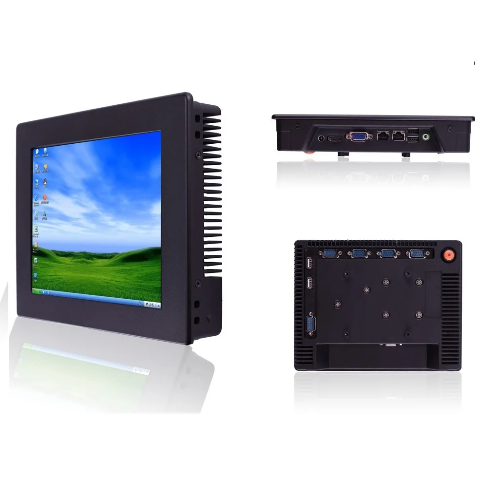 8 Inch intel Cleron J1900 Fanless High-Brightness Tablets Embedded PC Industrial Panel PC,Sunlight Readable capacitive Touch