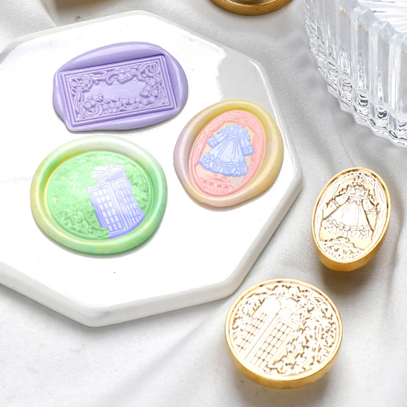 ثلاثية الأبعاد الحوت/يونيكورن ختم من الشمع ختم الرجعية ختم ختم رئيس لدعوة الزفاف هدية بطاقات التعبئة والتغليف المغلف سكرابوكينغ #4