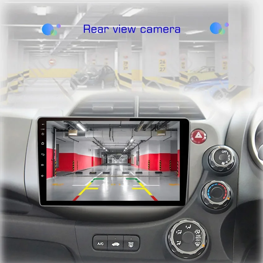 Android 15搭載のCarplay対応カーステレオ、ホンダフィット/ジャズ（2007-2013）用、ナビゲーション、GPS、レコーダー、マルチメディア、ビデオプレーヤー、4G+WiFi、DSP機能付き