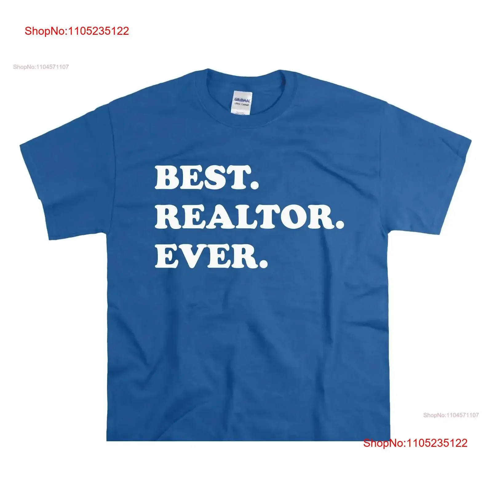 

Best Realtor Ever For Funny T Shirt vintage Washed fashion Versatile Top For Everyday Wear homme graphic designer clothes
