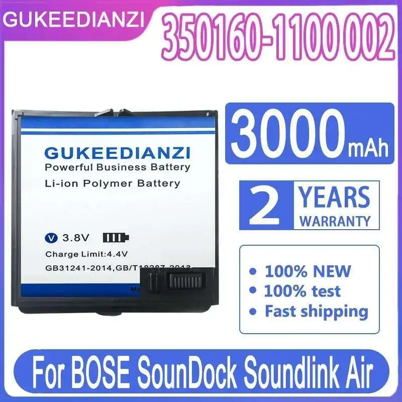 

High Compatibility 350160-1100 002 300770-001 For Bose Soundock Soundlink Air 3000mAh Bluetooth Speaker Battery High-Efficiency