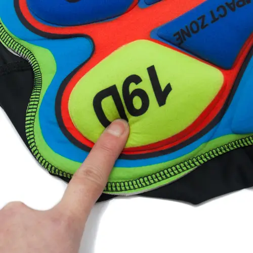 Imagen 2 del producto Conjunto de ropa de Ciclismo para Hombre, maillot de manga corta con pechera y pantalones cortos para Ciclismo de montaña, novedad de verano, 2022