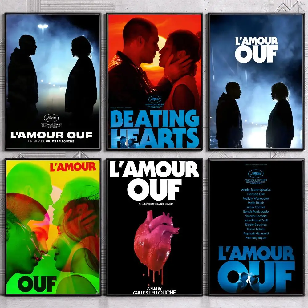 Collector Popular Movie Decor Fanart Print Beating Hearts Poster Modern Wall Art Bedroom Living Room Print Unframed