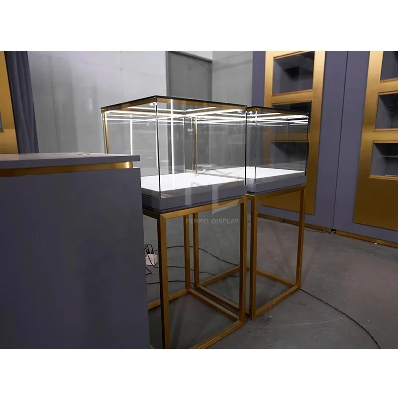 custom.Fancy Jewellery Display Showcase Jewellery Shop Counter Design Images Full View Jewelry Display Cases Shop and Showro