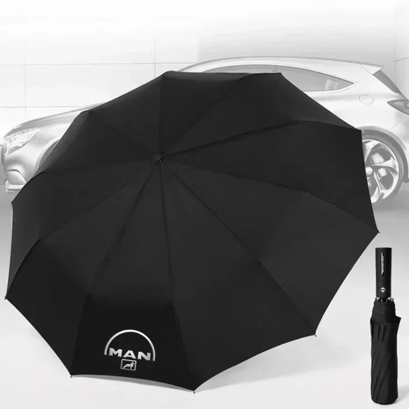 

Car Automatic Folding Windproof Sunshade Umbrella For MAN Truck TGX TGM TGA TGS TGE TGL Van Fashion Interior Accessories