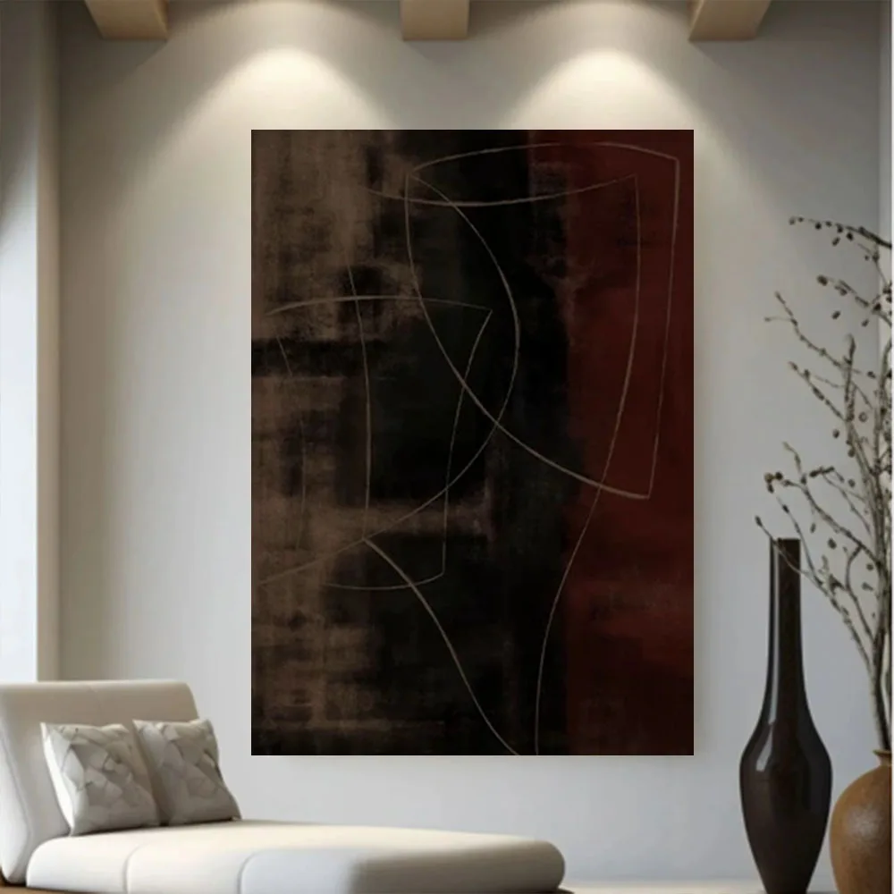 

100% Handmade Spanish Oil Painting Living Room Mural Large Canvas Painting Abstract Mural Home Decoration Art Frameless Painting